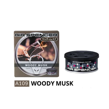 Air Spencer Woody Musk - Prémium, hosszan tartó autóillatosító