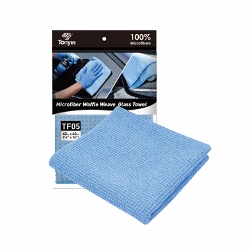 Tonyin Waffle Glass Towel - Speciális Üvegtisztító Kendő 40x40cm 380GSM