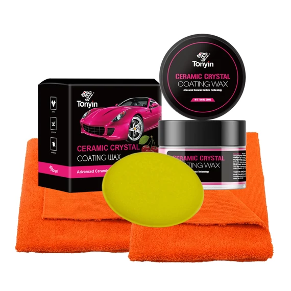 Tonyin Ceramic Crystal Coating CHERRY WAX KIT - kerámiawax csomag 