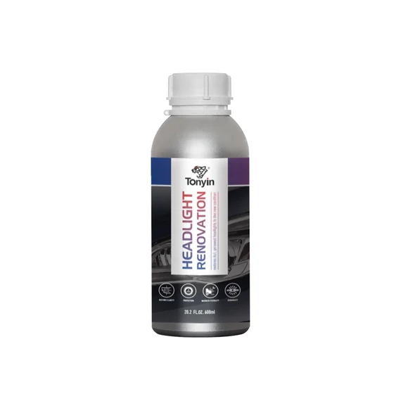 Tonyin Headlight Renovation Fluid - Utántöltő Folyadék Gőzköcsöghöz 600ml
