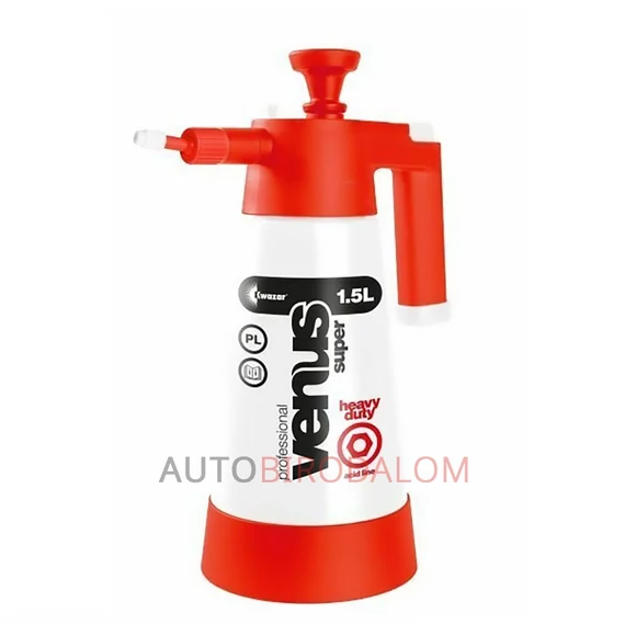 Kwazar Venus Super Heavy Duty kézi permetező 1,5 liter saválló