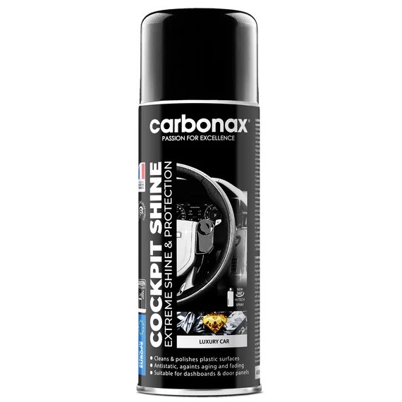 Carbonax Cockpit Shine - Fényes Műszerfalápoló Luxury Illattal
