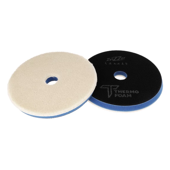 ZviZZer Thermo Wool Pad Blue - gyapjú polírozó korong 150mm