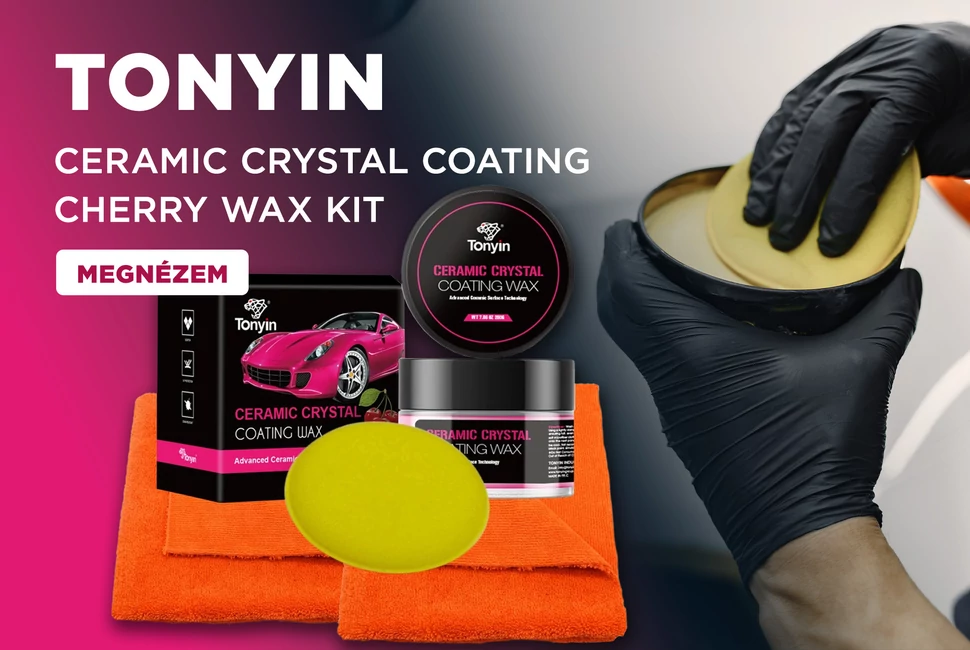 Tonyin Ceramic Crystal Cherry Wax Kit