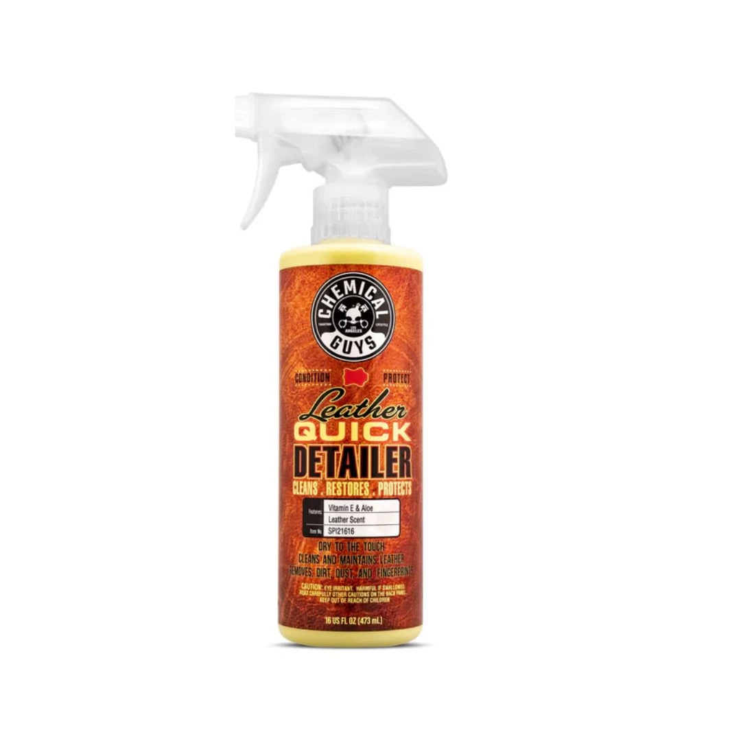 Chemical Guys Leather Quick Detailer 473ml - bőrtisztító és ápoló
