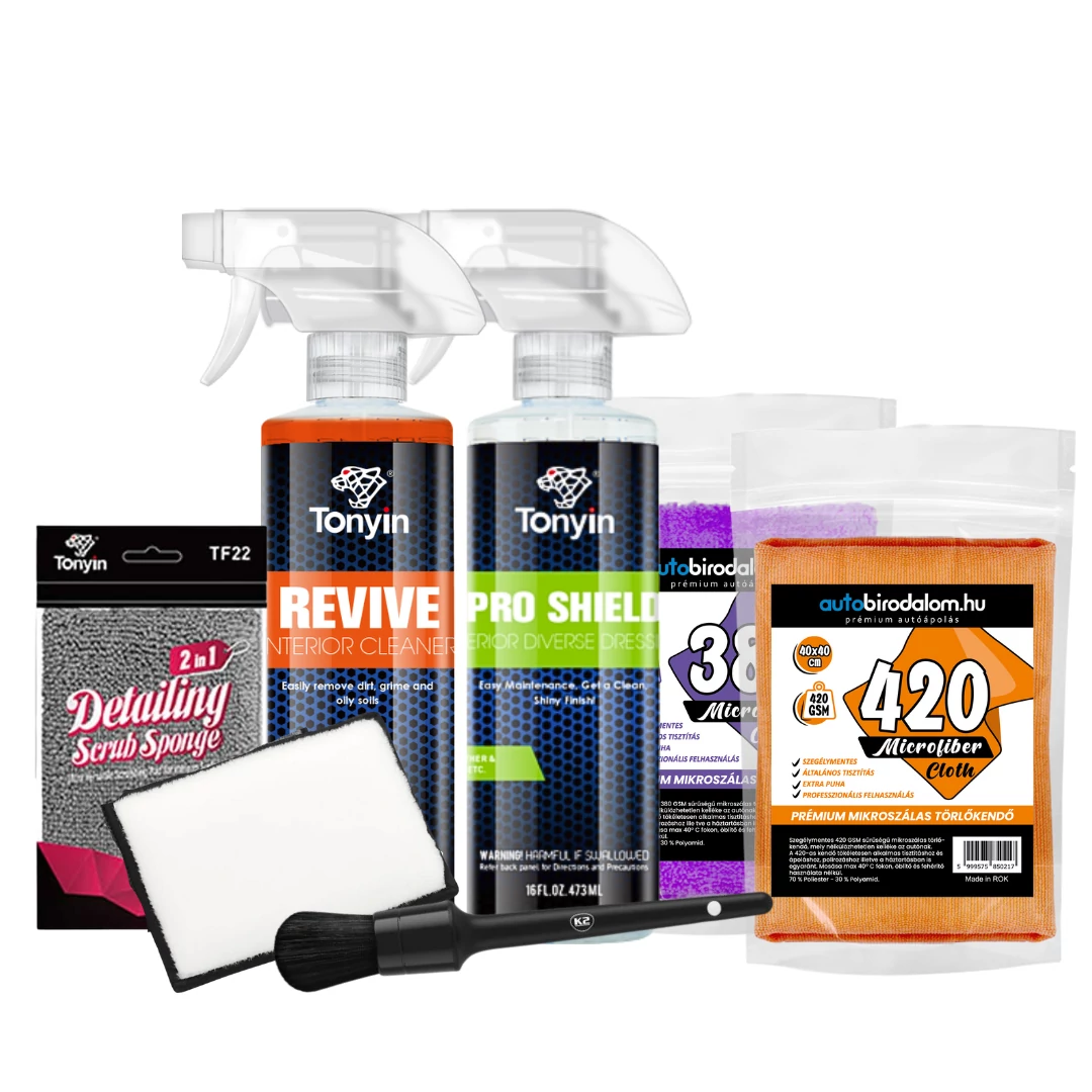 Tonyin Premium Interior Kit - belső tér tisztító és ápoló csomag