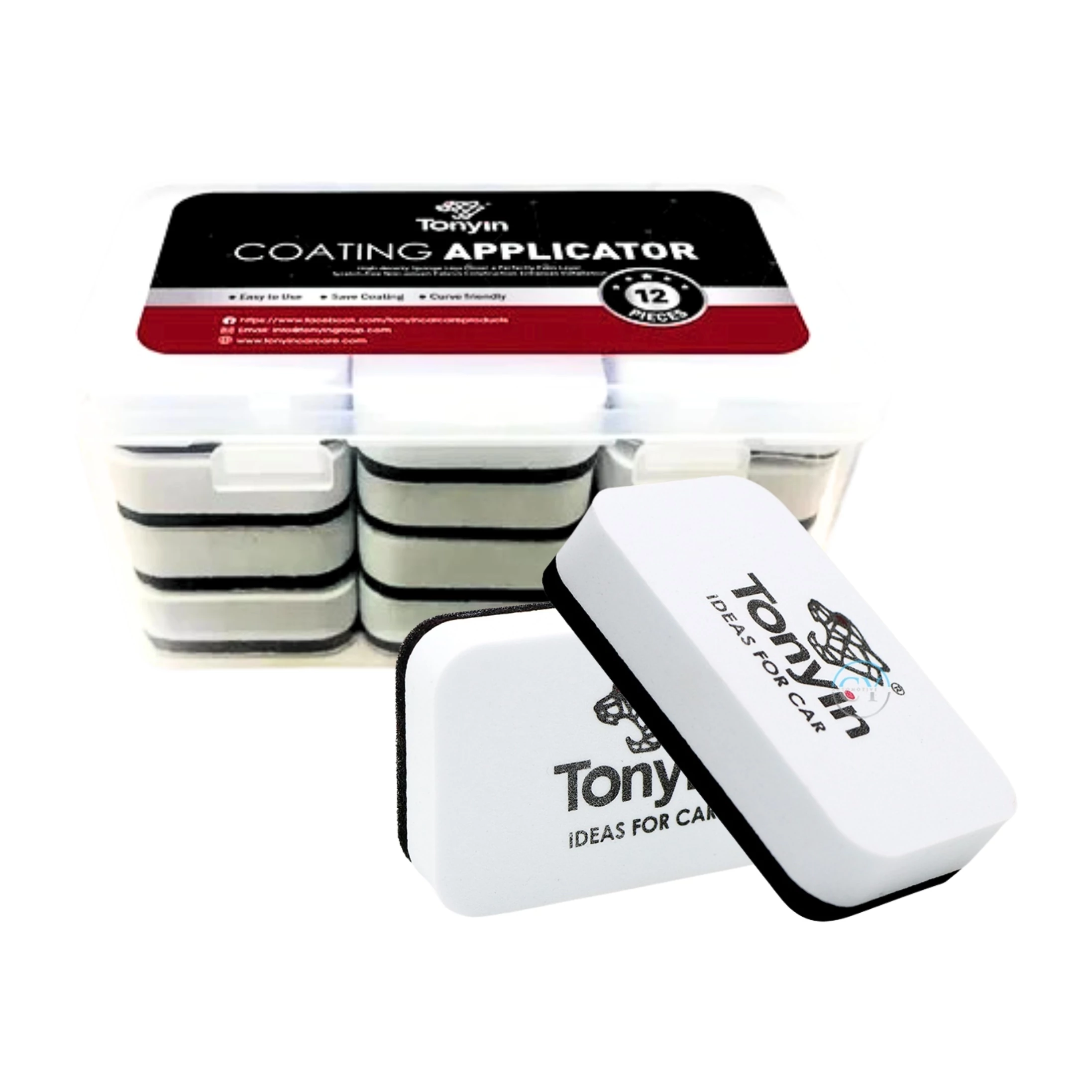 Tonyin Coating Applicator Set - applikátor blokk készlet védőbevonatokhoz