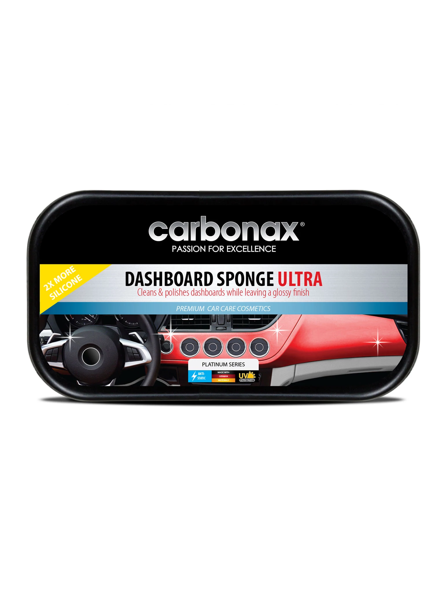Carbonax Dashboard Sponge Ultra - Extra Fényes Műszerfalápoló Szivacs